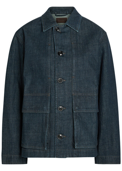 Lemaire Boxy Denim Overshirt - Indigo - 42 (uk14 / L) 