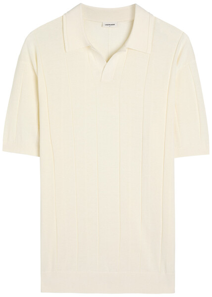  Lestrange Signature Cotton Polo Shirt - Ecru - Xl 