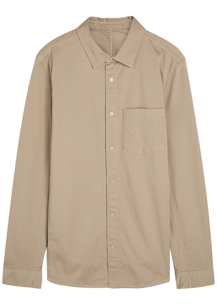  Lestrange Stretch-cotton Overshirt - Beige - S 