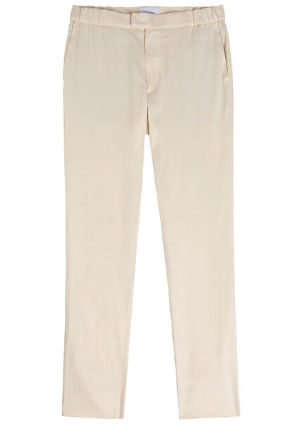  Lestrange The 24 Linen-blend Trousers - White - Xl 