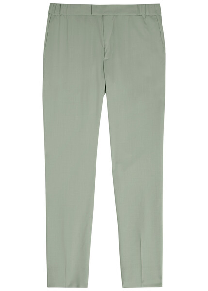  Lestrange The 24 Tropical Wool Trouser - Sage - S 