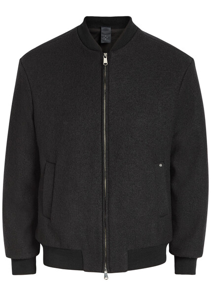  Lestrange Wool Bomber Jacket - Black - M 