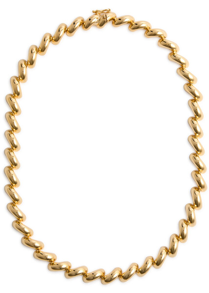  Lie Studio The Edith 18kt Gold-plated Necklace - One Size 