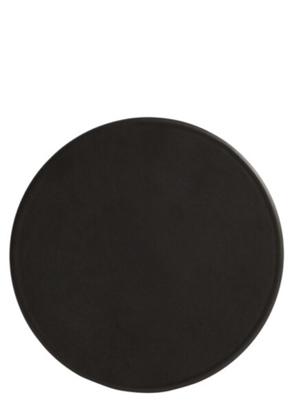  Loewe Base For Wax Candleholder, Wax Candleholder, Black Glazed Terracotta Base 