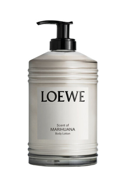  Loewe Marihuana Body Lotion 360ml, Body Lotion, Home Scents, Marihuana Fragrance, Herbal, Woody Scent, Sativa Herb, Nature-inspired Scent 