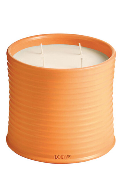  Loewe Orange Blossom Candle - Large 2120g, Candle, Low-intensity Fragrance, Honeyed, Earthy- Yet-clean Scent, Citrus, Sweet And Freshly Green Aspects 
