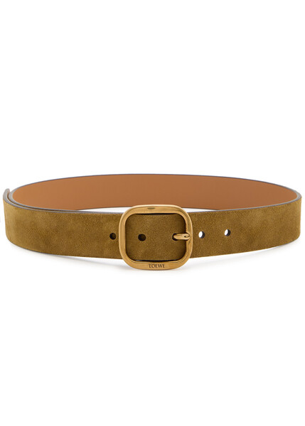  Loewe Suede Belt - Camel - 30 (uk8/ S) 
