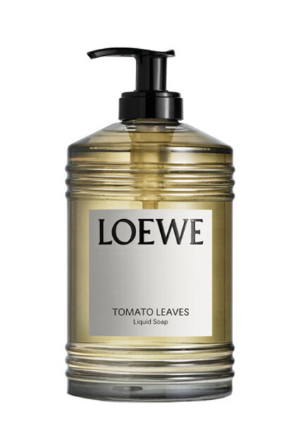  Loewe Tomato Liquid Soap 360ml, Liquid Soap, Tomato Leaves Fragrance, Fresh, Green Scent, Skin-nourishing, Hydrating Elements, Jojoba Oil, Aloe Vera 