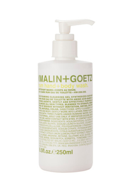  Malin+goetz Rum Hand + Body Wash 250ml 