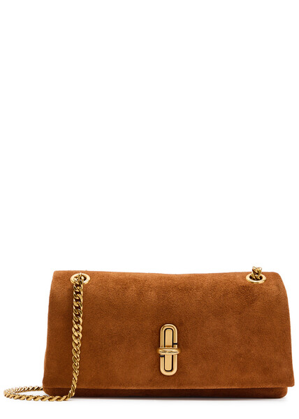  Marc Jacobs The Dual Mini Suede Shoulder Bag - Copper - One Size 