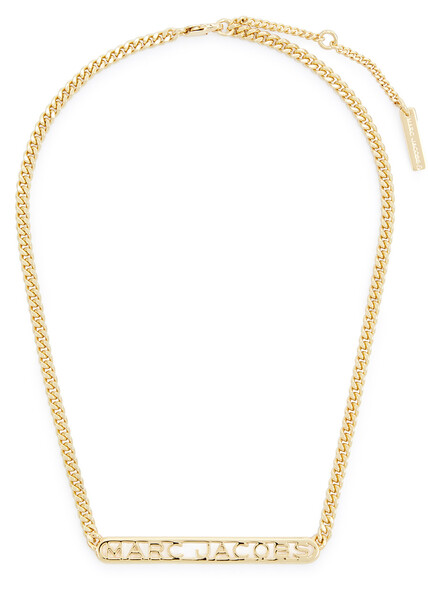  Marc Jacobs The Monogram Chain Gold-plated Necklace - One Size 