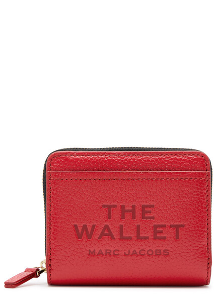  Marc Jacobs The Wallet Grained Leather Wallet - Red - One Size 