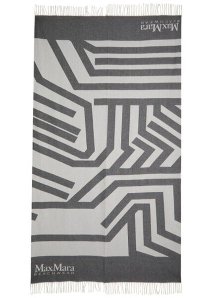  Max Mara Vivi Logo Beach Towel 
