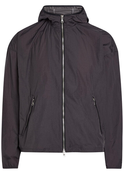  Mki Miyuki Zoku Hyperlight Hooded Shell Jacket - Raisin - S 