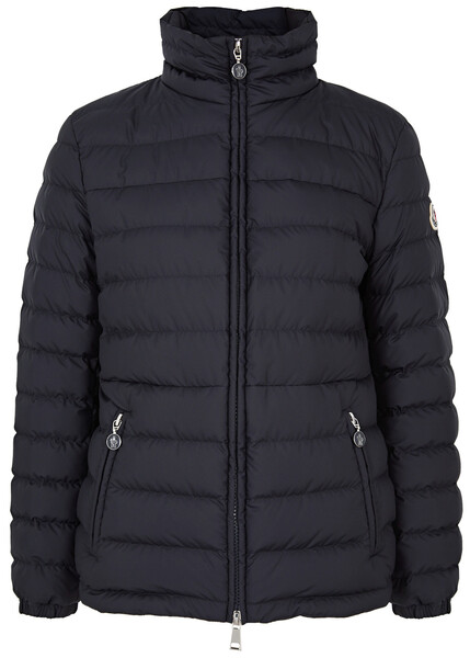 Moncler Abderos Quilted Shell Jacket - Navy - 4 (uk 16 /xl) 