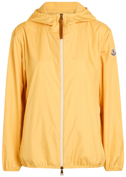  Moncler Fegeos Hooded Shell Jacket - Yellow - 0 (uk 8 / S) 