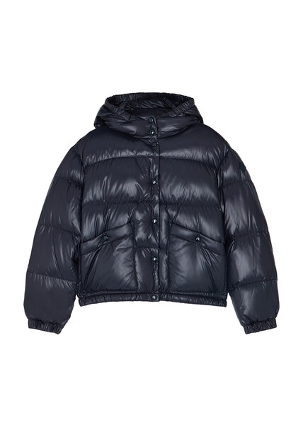  Moncler Kids Bardanette Navy Quilted Shell Jacket (8-10 Years) 