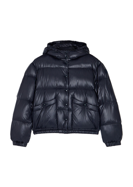  Moncler Kids Bardanette Navy Quilted Shell Jacket (12-14 Years) 