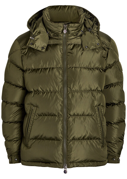  Moncler Maya Padded Shell Jacket - Khaki - 5 (uk44 / Xxl) 