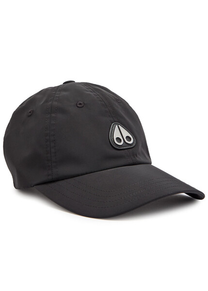  Moose Knuckles Crescent Logo Shell Cap - Black - One Size 