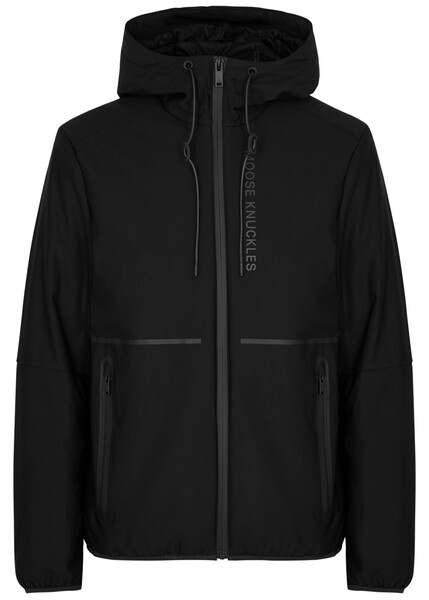  Moose Knuckles Grayton Hooded Shell Jacket - Black - S 