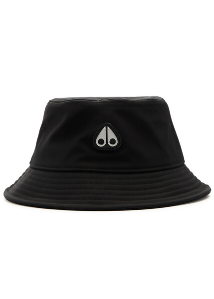  Moose Knuckles Icon Shell Bucket Hat - Black - S/m S/m 