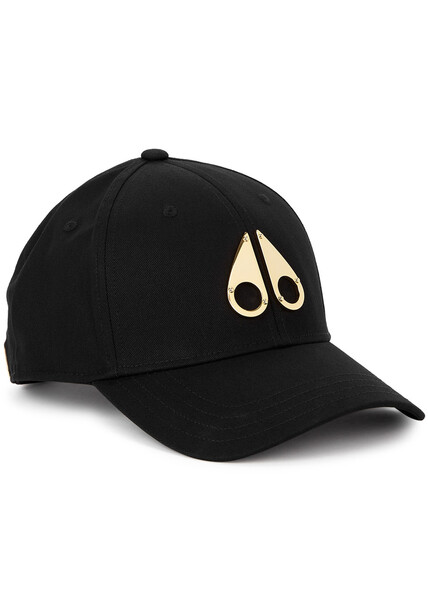  Moose Knuckles Logo Cotton-twill Cap - Black 