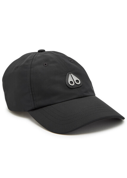  Moose Knuckles Logo Shell Cap - Black - One Size 