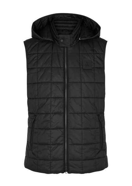  Moose Knuckles Richmond Quilted Shell Gilet - Black - L 