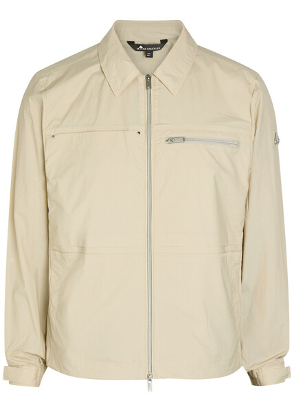  Moose Knuckles Topflight Shell Overshirt - Cream - M 