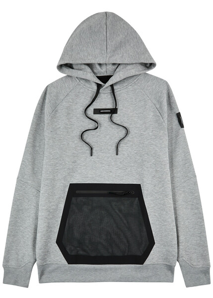  On Hooded Stretch-jersey Sweatshirt - Grey - S 