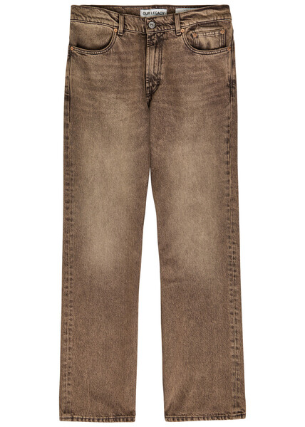  Our Legacy Carlson Cut Bootcut Jeans - Brown - 34 (w34 / L) 