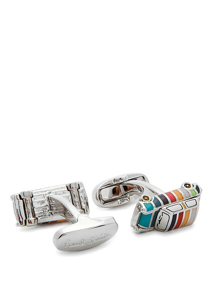  Paul Smith Mini Car Enamelled Cufflinks - Multicoloured - One Size 