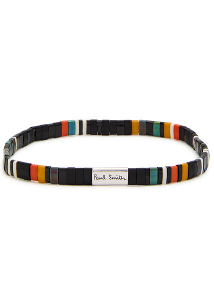  Paul Smith Multicoloured Flat Beaded Bracelet - One Size 