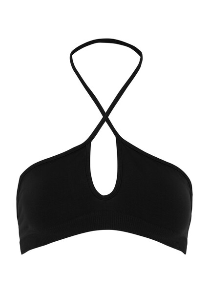  Prism2 Buoyant Halterneck Bikini Top - Black - One Size 