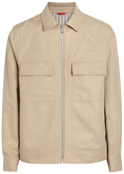  Ps Paul Smith Cotton And Linen-blend Overshirt - Beige - M 