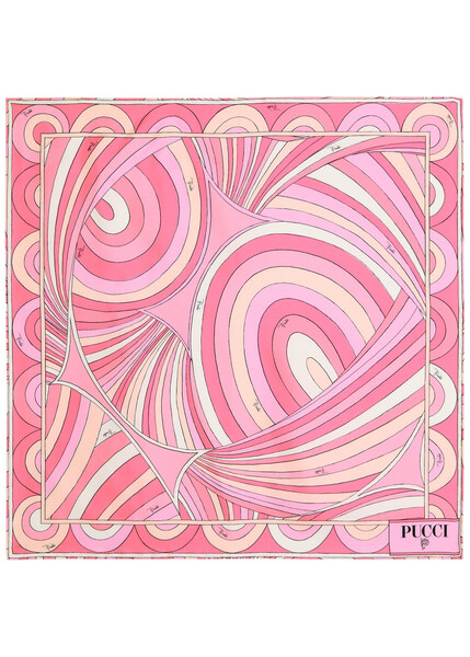  Pucci Printed Silk-twill Scarf - Multicoloured 1 - One Size 