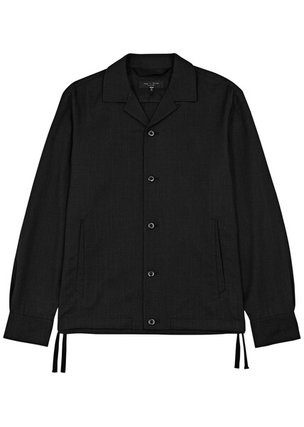  Rag & Bone Finlay Stretch-wool Jacket - Black - M 