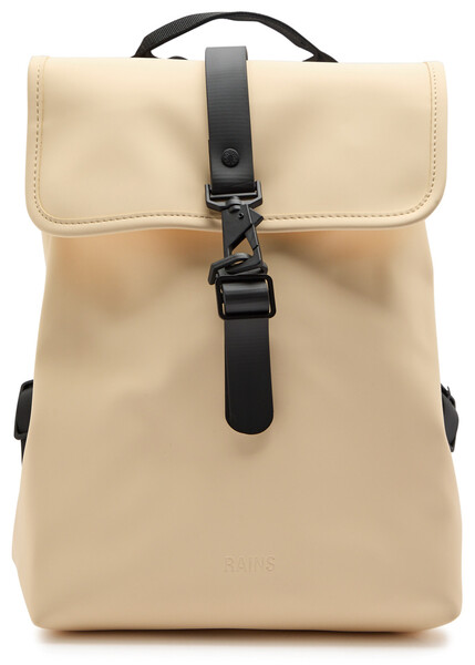  Rains Bucket Rubberised Backpack - Yellow - One Size 