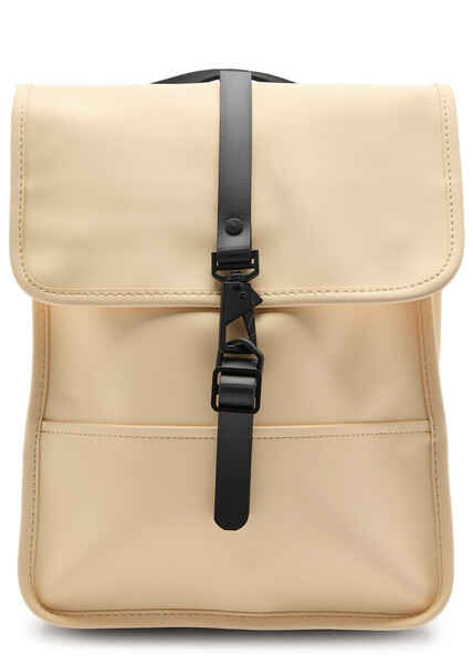  Rains Micro Rubberised Backpack - Yellow - One Size 
