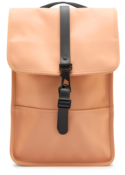 Rains Mini Rubberised Backpack - Peach - One Size 
