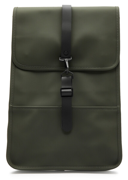  Rains Mini Waterproof Backpack - Dark Green - One Size 