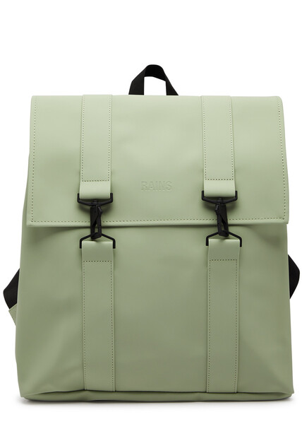  Rains Msn Rubberised Backpack - Sage - One Size 