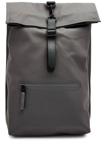  Rains Rubberised Backpack - Grey - One Size 