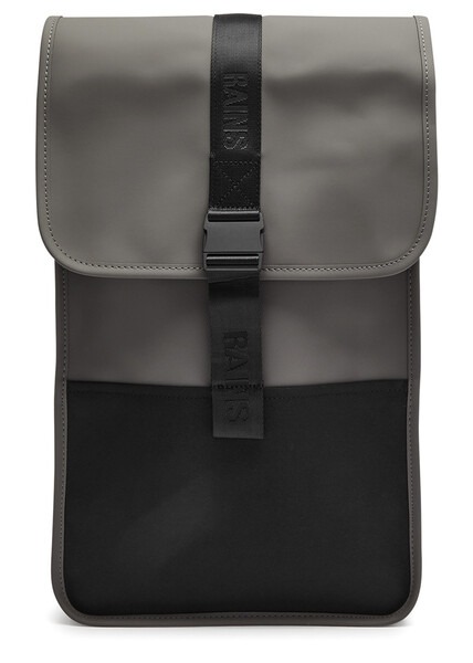  Rains Trail Rubberised Backpack - Grey - One Size 
