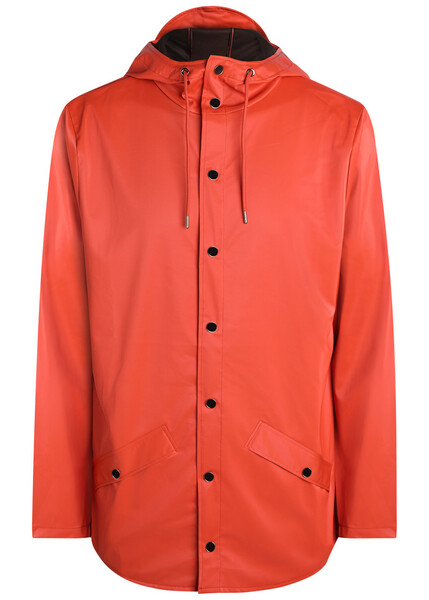  Rains Waterproof Jacket - Orange - L 
