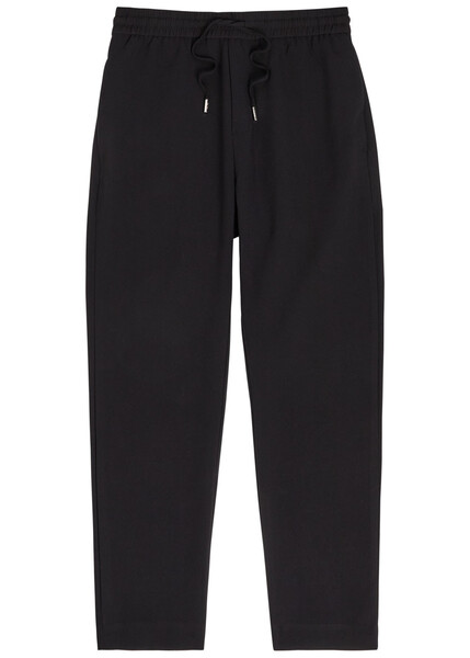  Raith Emilio Everyday Drawstring Woven Trousers - Black - M 