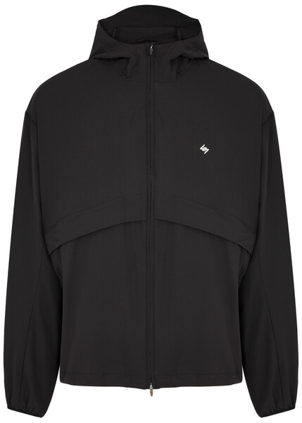  Represent 247 Hooded Shell Jacket - Black - L 