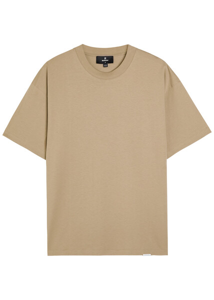  Represent Initial Embroidered Cotton T-shirt - Grey - S 