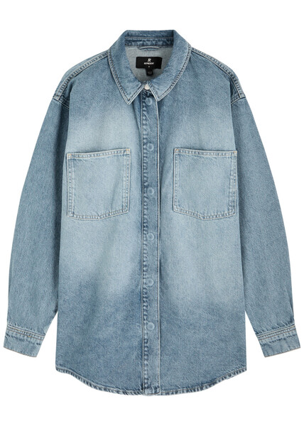  Represent Oversized Denim Overshirt - M (uk12 / M) 
